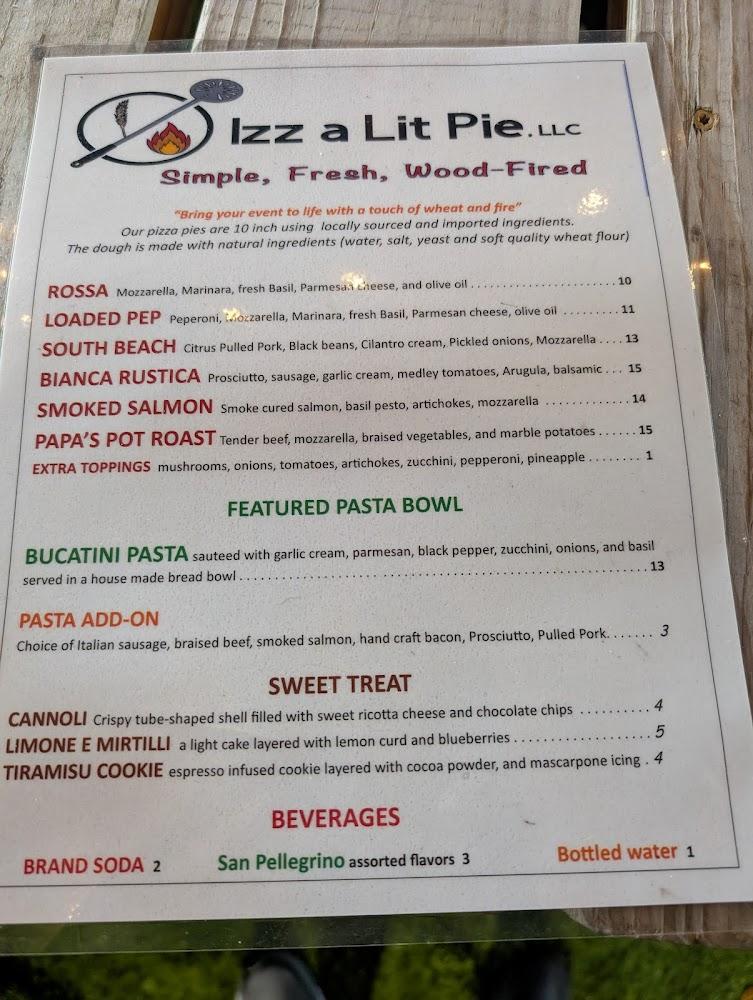 IZZ A LIT PIE LLC ROSSA